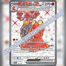 191/167 Magcargo ex (Full Art) | Crepuscolo Mascherato