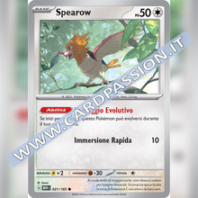 021/165 Spearow | Scarlatto e Violetto 151