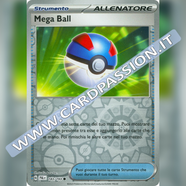 183/193 Mega Ball Reverse | Evoluzioni a Paldea