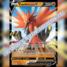 080/198 Zapdos di Galar V | Regno Glaciale - Card Passion