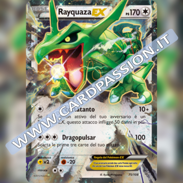 075/108 Rayquaza EX | Furie Volanti