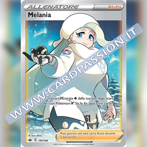 195/198 Melania (Full Art) | Regno Glaciale - Card Passion