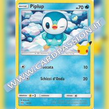 20/25 Piplup Non Holo | McDonald's 25esimo Anniversario - Card Passion