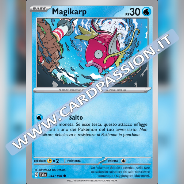 044/198 Magikarp | Scarlatto e Violetto