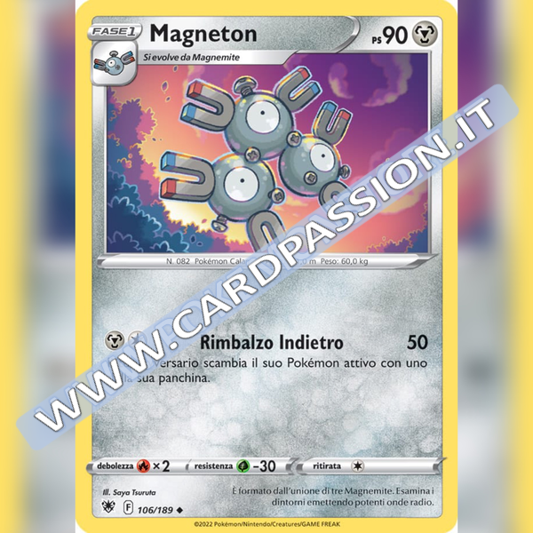 106/189 Magneton Non Comune | Lucentezza Siderale - Card Passion