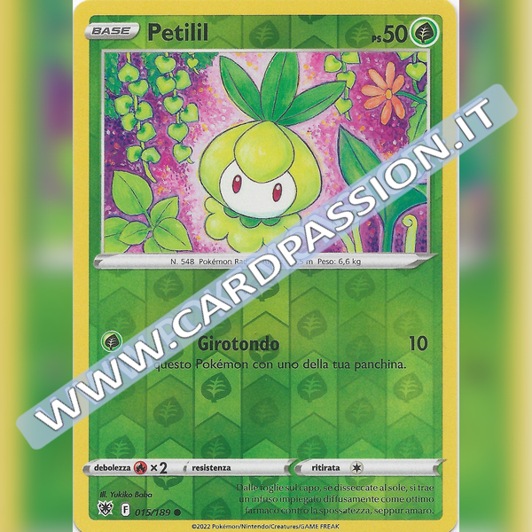 015/189 Petilil Comune Reverse | Lucentezza Siderale - Card Passion