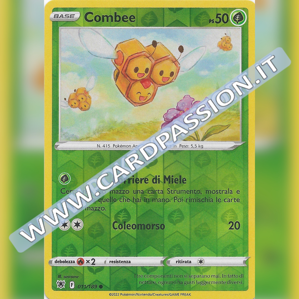011/189 Combee Comune Reverse | Lucentezza Siderale - Card Passion
