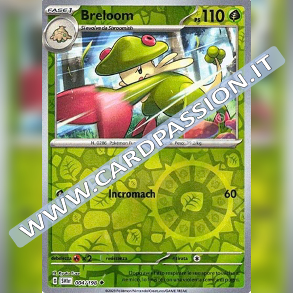 004/198 Breloom Reverse | Scarlatto e Violetto