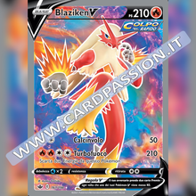 161/198 Blaziken V (Full Art) | Regno Glaciale - Card Passion