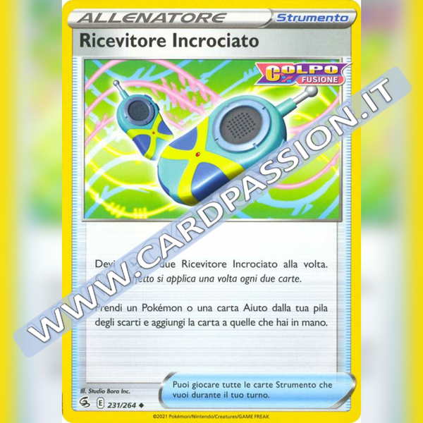 231/264 Ricevitore Incrociato | Colpo Fusione - Card Passion