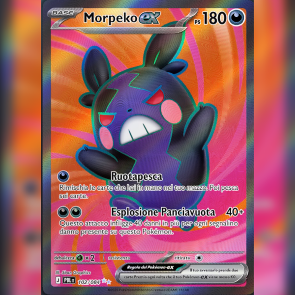 102/084 Morpeko-ex (FA) | Buio Pesto
