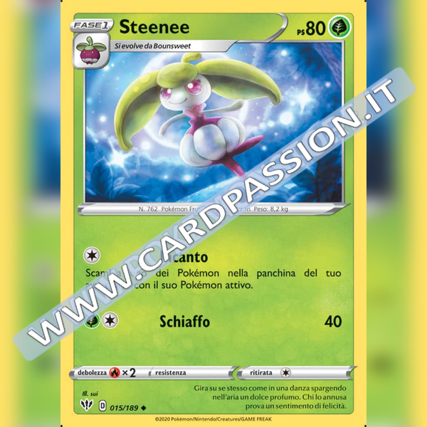 015/189 Steenee Non Comune | Fiamme Oscure - Card Passion