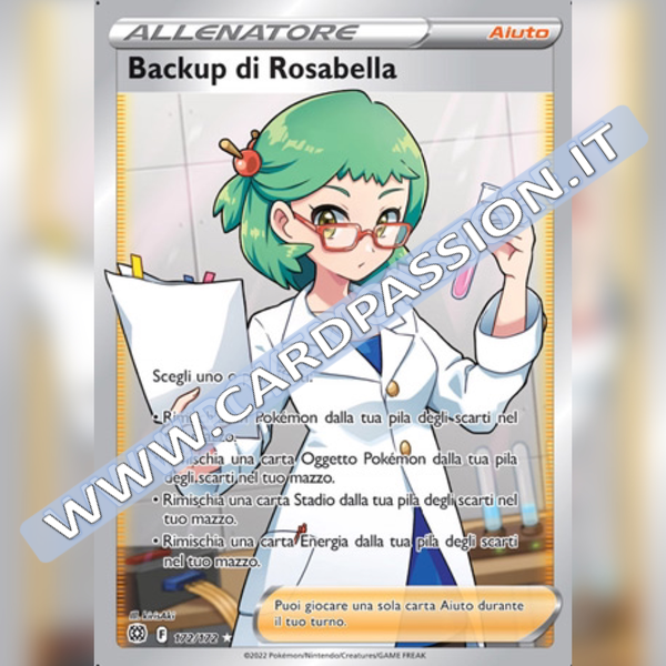 172/172 Backup di Rosabella (Full Art) | Astri Lucenti - Card Passion