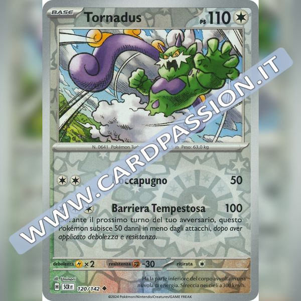 120/142 Tornadus Reverse | Corona Astrale