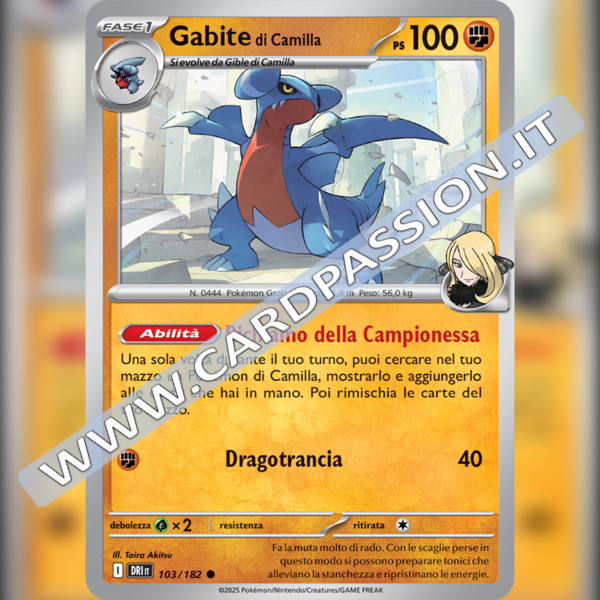 103/182 Gabite di Camilla | Rivali Predestinati