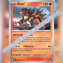 030/197 Entei Holo | Ossidiana Infuocata