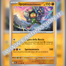 111/182 Ogerpon Maschera Fondamenta | Rivali Predestinati