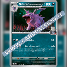 118/182 Nidorino del Team Rocket | Rivali Predestinati
