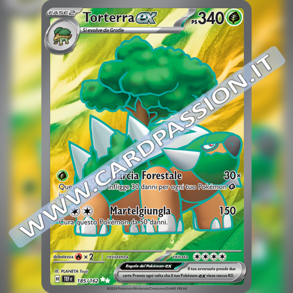 185/162 Torterra ex (Full Art) | Cronoforze