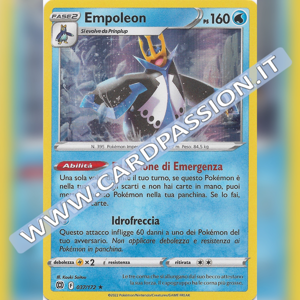 037/172 Empoleon Holo | Astri Lucenti - Card Passion