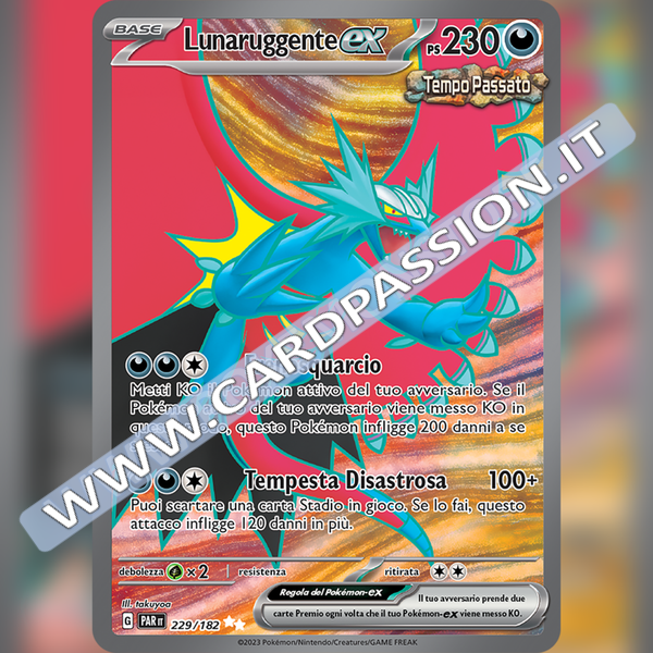 229/182 Lunaruggente ex (Full Art) | Paradosso Temporale