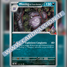126/182 Weezing del Team Rocket | Rivali Predestinati