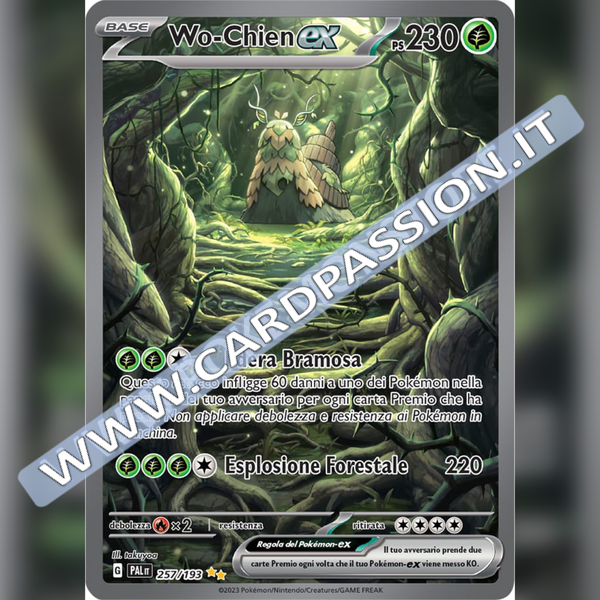 257/193 Wo-Chien ex (Alternative Art) | Evoluzioni a Paldea