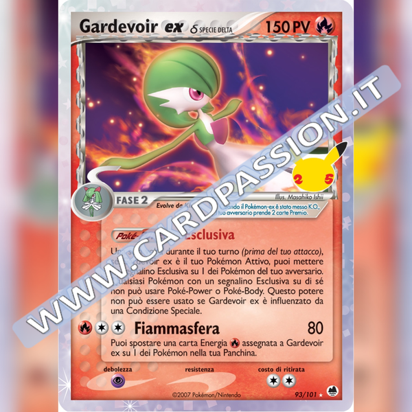 93/101 Gardevoir EX | Gran Festa - Card Passion