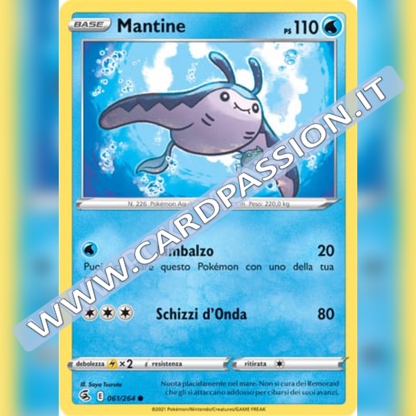 061/264 Mantine | Colpo Fusione - Card Passion