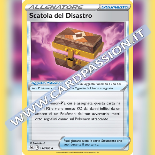 154/196 Scatola del Disastro | Origine Perduta - Card Passion