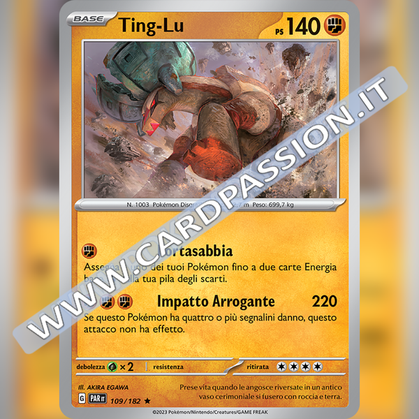 109/182 Ting-Lu Holo | Paradosso Temporale