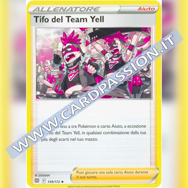 149/172 Tifo del Team Yell | Astri Lucenti - Card Passion