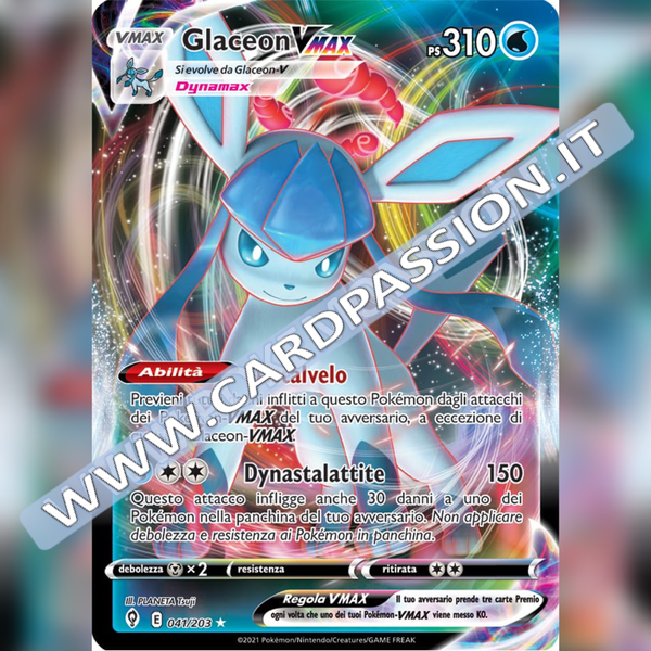 041/203 Glaceon VMax | Evoluzioni Eteree - Card Passion