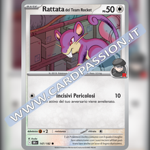 147/182 Rattata del Team Rocket | Rivali Predestinati
