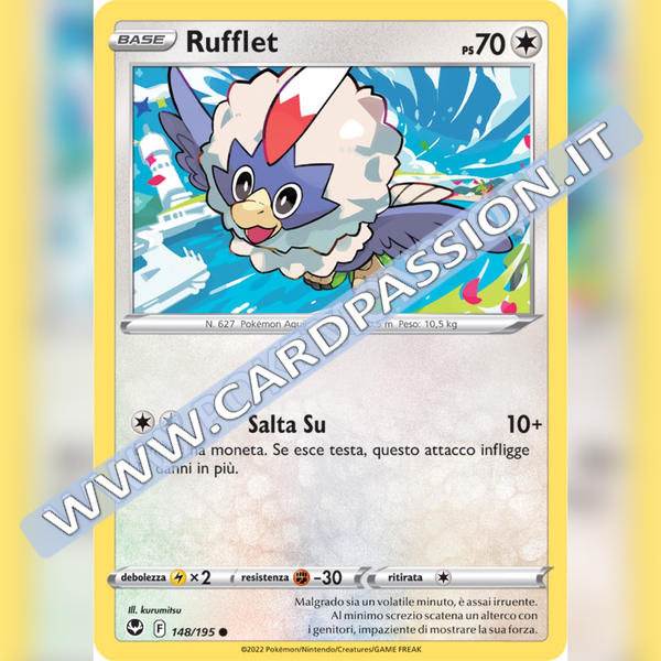 148/195 Rufflet | Tempesta Argentata
