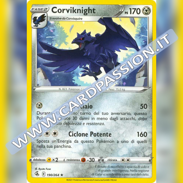 190/264 Corvknight | Colpo Fusione - Card Passion