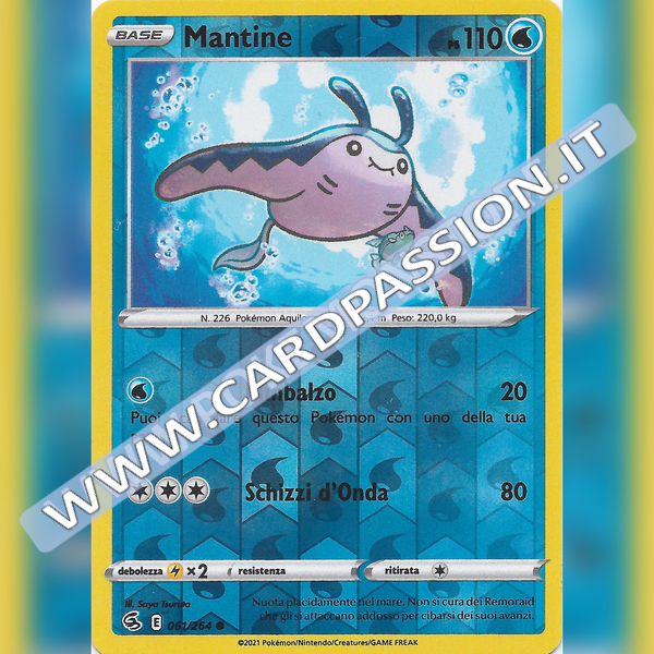 061/264 Mantine Reverse | Colpo Fusione - Card Passion