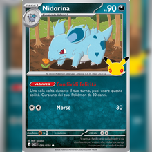 088/128 Nidorina Holo | 30esimo Anniversario