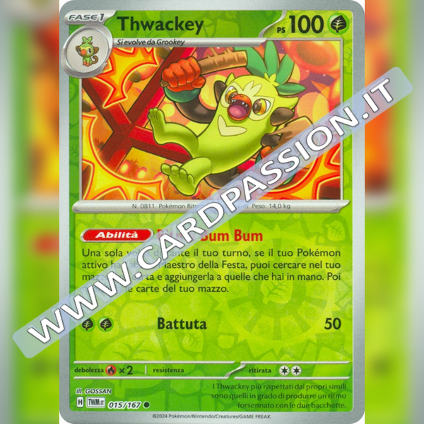 015/167 Thwackey Reverse | Crepuscolo Mascherato