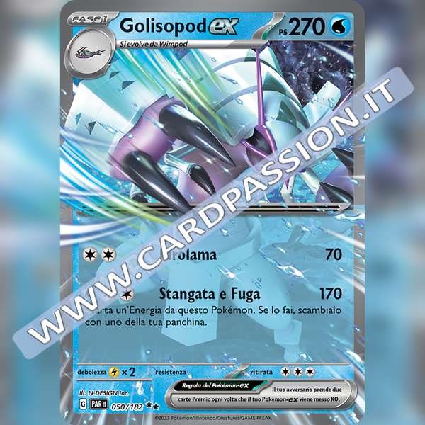 050/182 Golisopod ex | Paradosso Temporale