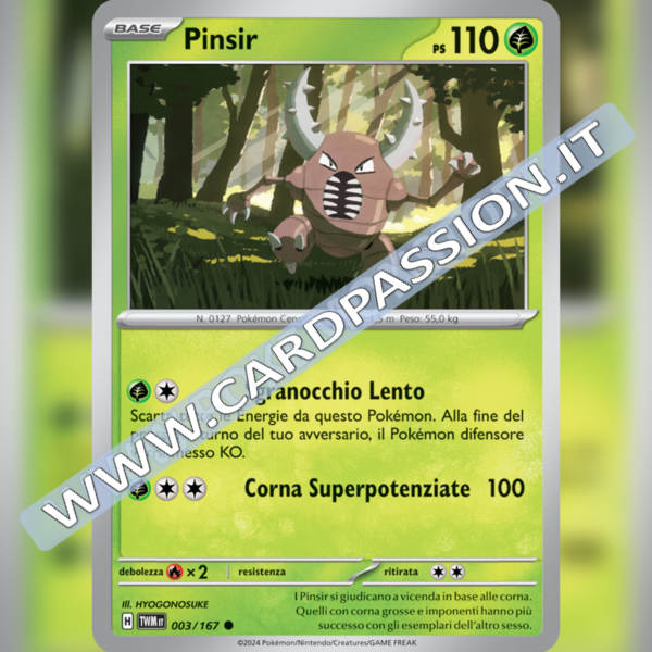 003/167 Pinsir | Crepuscolo Mascherato