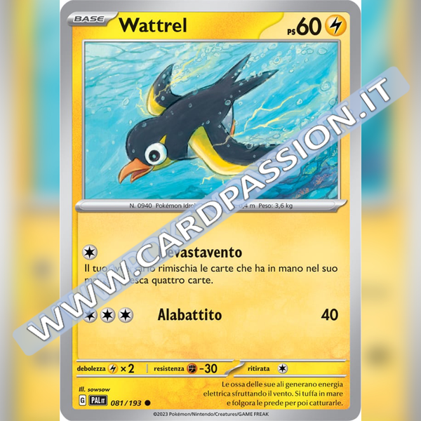 081/193 Wattrel | Evoluzioni a Paldea