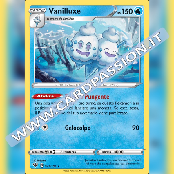 047/189 Vanilluxe Rara | Fiamme Oscure - Card Passion
