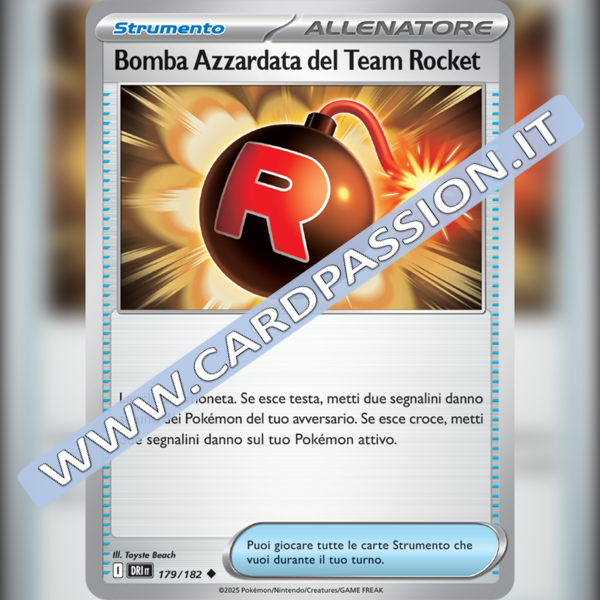 179/182 Bomba Azzardata del Team Rocket | Rivali Predestinati