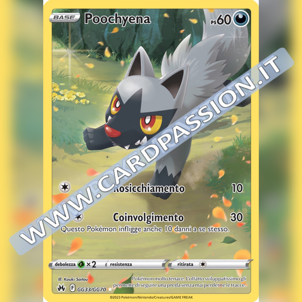 GG33/GG70 Poochyena Galleria di Galar | Zenit Regale