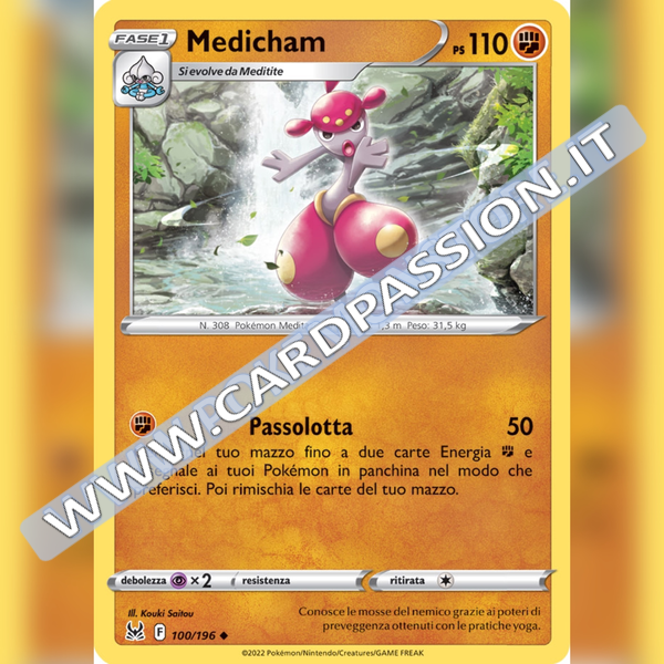 100/196 Medicham | Origine Perduta - Card Passion