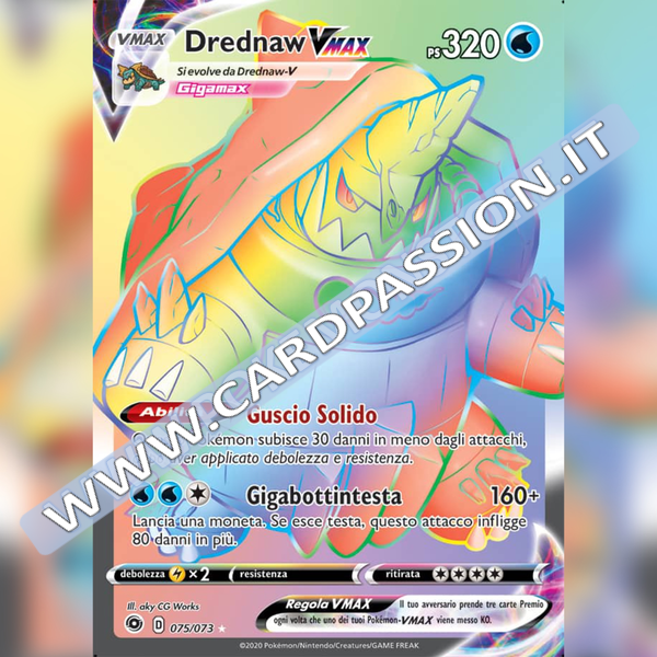 075/073 Drednaw VMax Hyper | Futuri Campioni - Card Passion