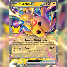 054/128 Pikachu-ex | 30esimo Anniversario