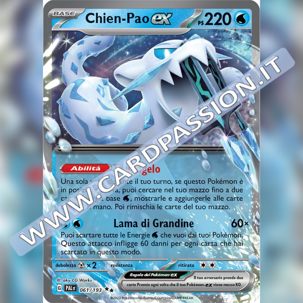 061/193 Chien-Pao ex | Evoluzioni a Paldea