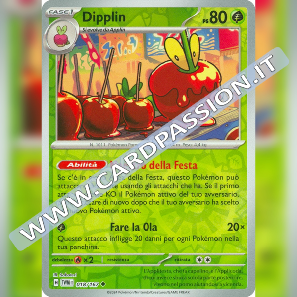 018/167 Dipplin Reverse | Crepuscolo Mascherato